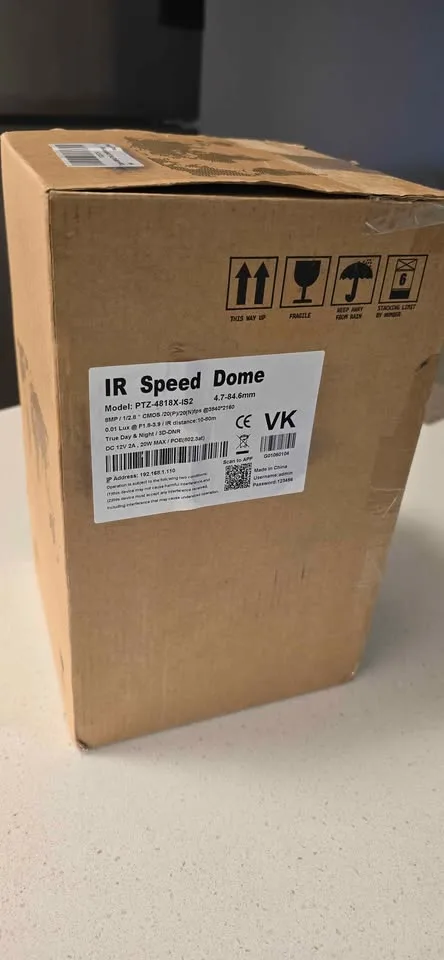 VIKYLIN 4K Security IP Camera Speed Dome image indicator(6)
