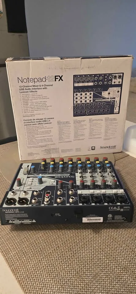 Soundcraft Notepad Mixing Console image indicator(7)