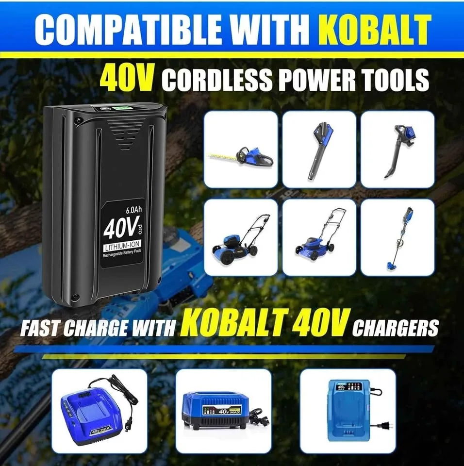Kobalt 6.0Ah Replacement Battery image indicator(5)