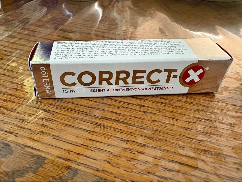 Do Terra Correct X essential oil ointment
