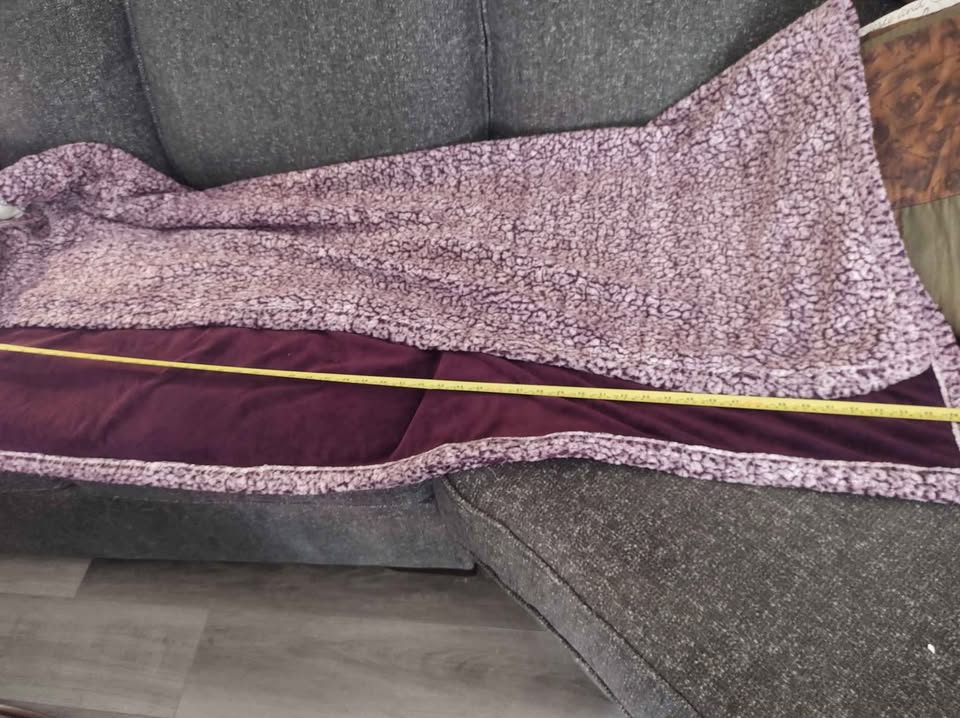 Purple throw - photo 4