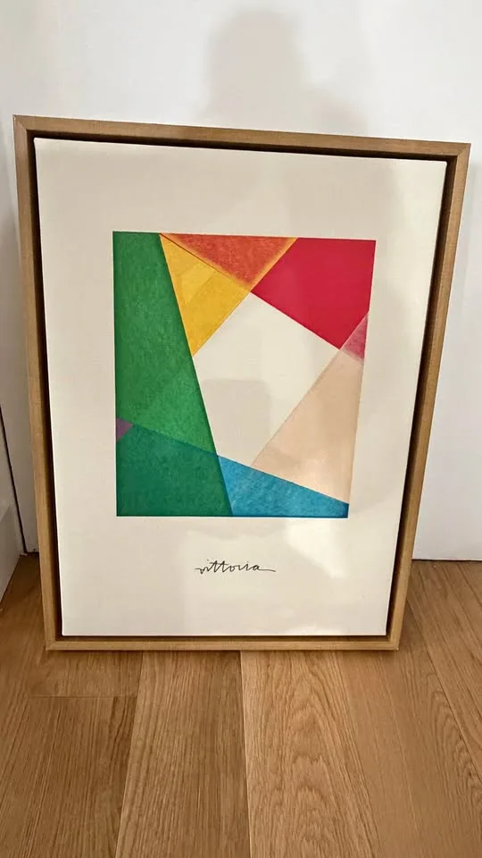 Modern Colorful Abstract Canvas 18x24