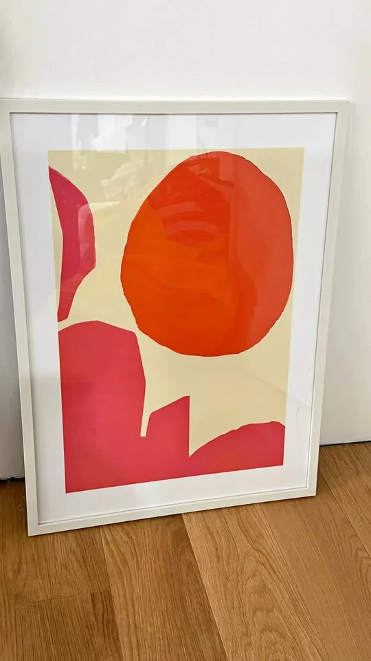 Safavieh Sunrise Abstract Wall Art Print 18x24