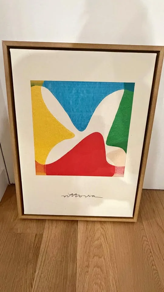 Modern Colorful Abstract Canvas 18x24