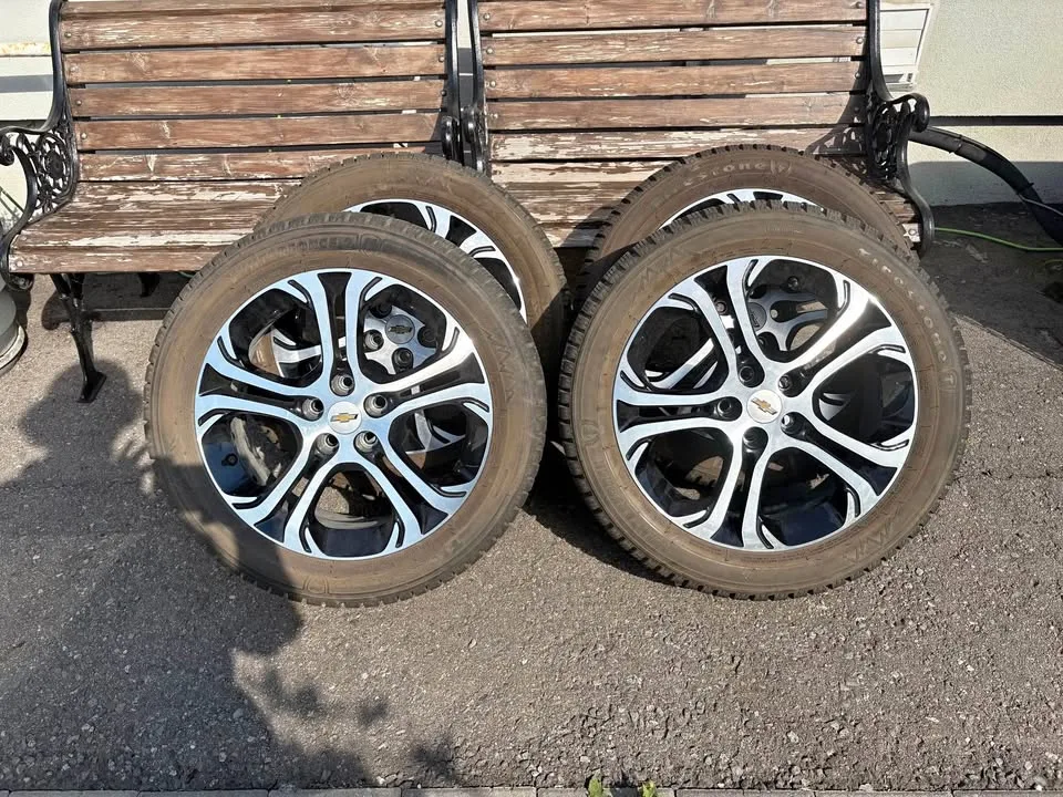 2019 Chevy Bolt OEM Rims with Firestone Winterforce 2 Tires ❄️ thumbnail