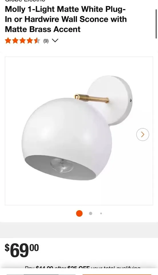 Two Wall Sconces image indicator(2)