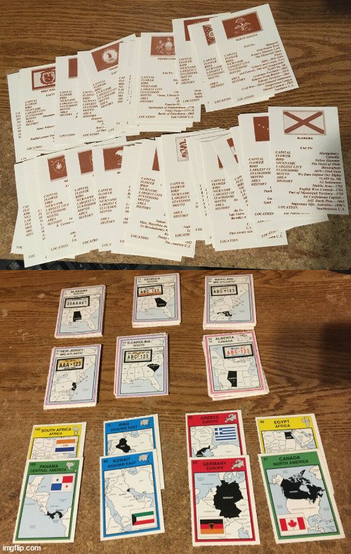 AMERICA LOT VINTAGE PRESIDENTS & WIVES FLASH CARDS - photo 4