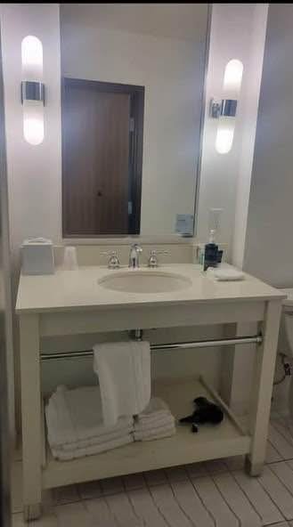 Hotel Bathroom Vanity w/ Stone Top + Faucet – $99 – Burlington - photo 3