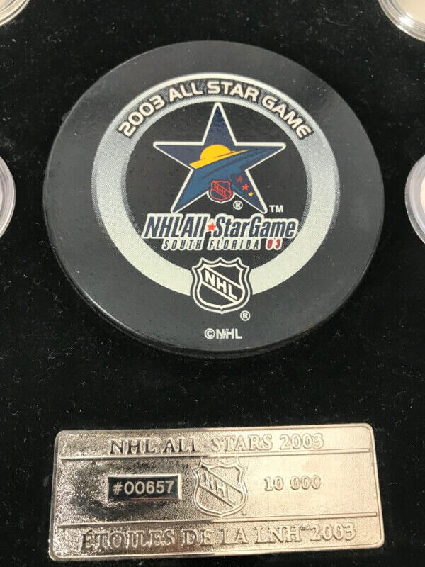 2003 CANADA NHL ALL STAR STAMP AND MEDALLION SET CANADA MINT - photo 2