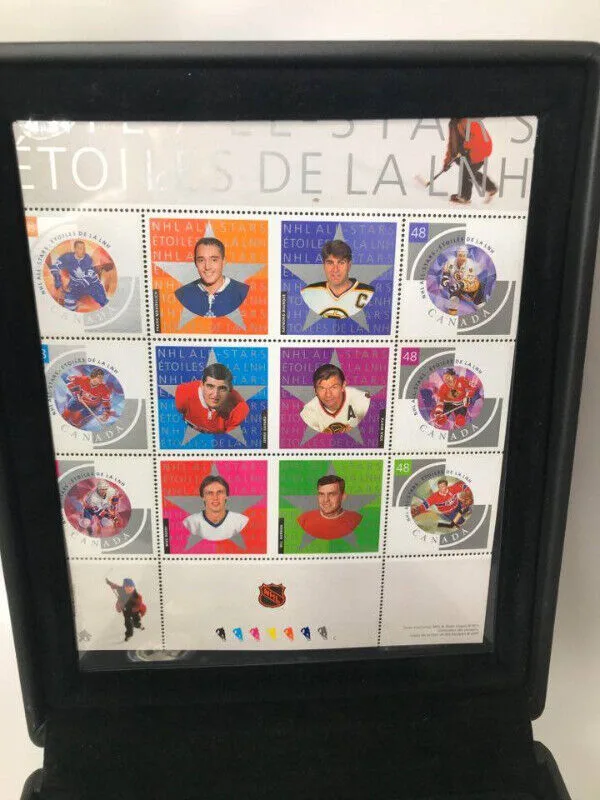 2003 CANADA NHL ALL STAR STAMP AND MEDALLION SET CANADA MINT image indicator(3)