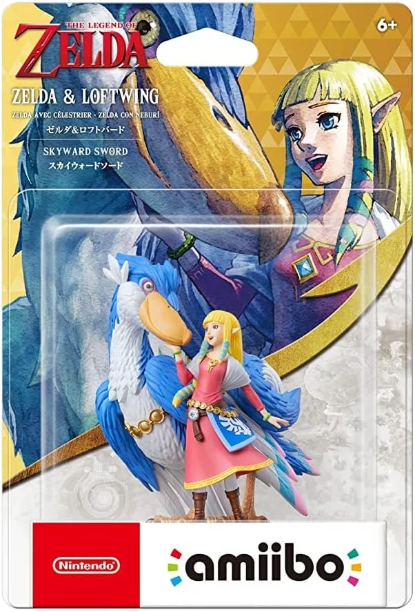 Zelda & Loftwing Amiibo - Skyward Sword HD thumbnail