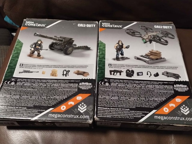 2017 MEGA Construx Call of DUTY Anti-Tank Gun & Dragonfire Drone - photo 2