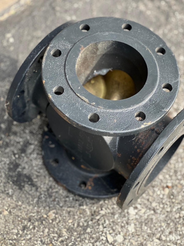 ESBE 4 WAY MIXING VALVE DN 125 PN6 CAST IRON 4 7/8" FLA - photo 3