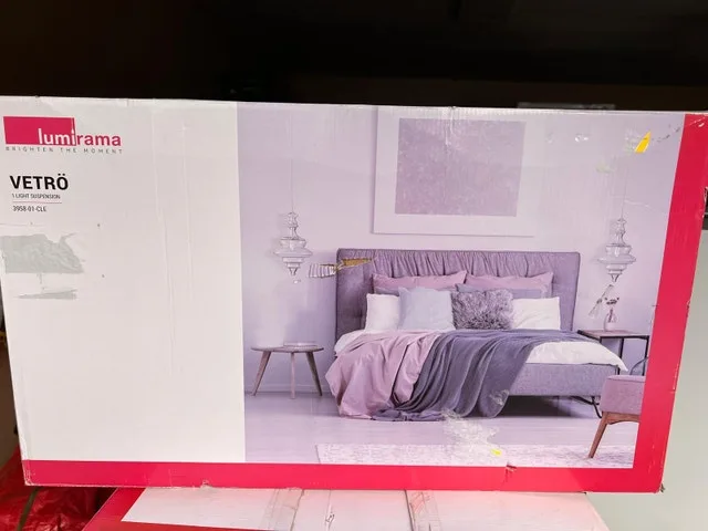 Lumirama Pendant Light Vetro - 1-Light - Glass Finial - thumbnail