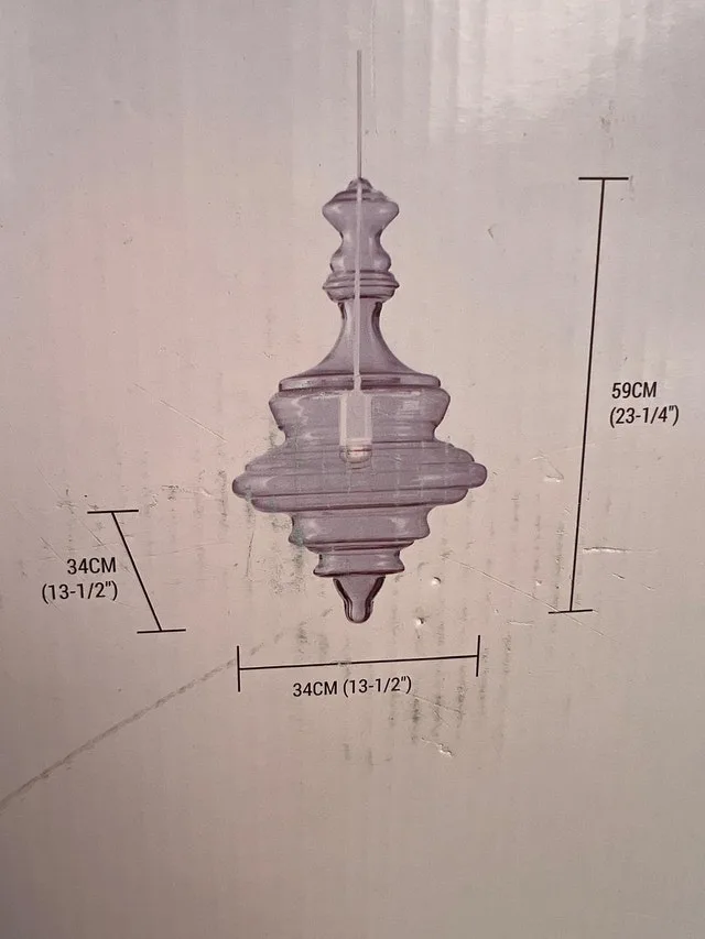 Lumirama Pendant Light Vetro - 1-Light - Glass Finial - image indicator(2)