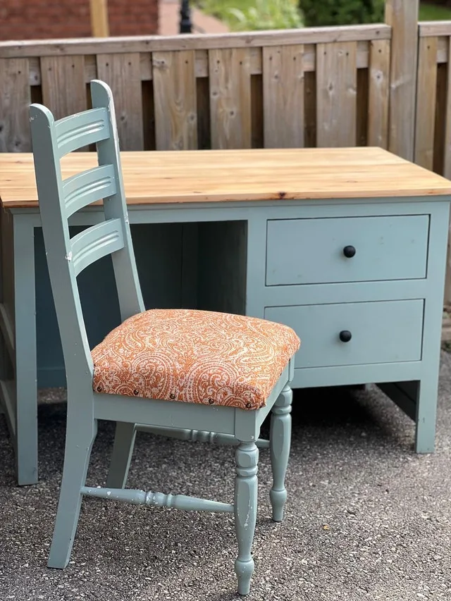 Vintage Solid Wood Desk image indicator(2)