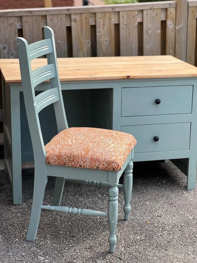 Vintage Solid Wood Desk image indicator(6)