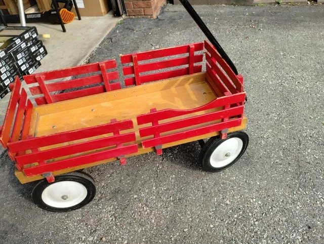 Vintage Berlin Flyer Wooden Wagon image indicator(6)