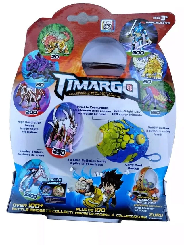 2013 Zuru Timargo Toy Laser Light Pods Multi-Pack 5 Pods Rare image indicator(2)
