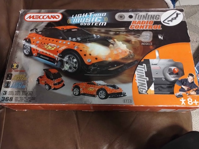 Meccano Tuning Remote Control Orange Racer