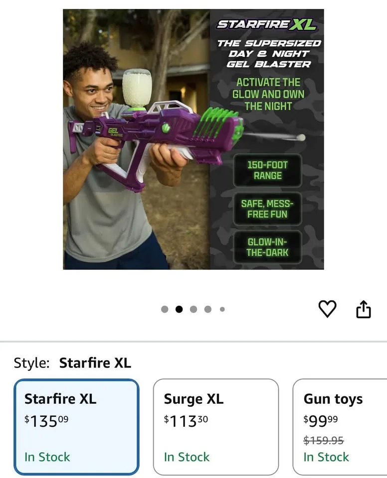 Gel Blaster Starfire XL image indicator(2)