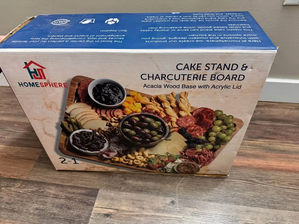 Wood Cake Stand image indicator(2)