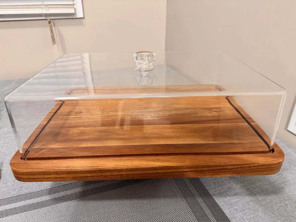 Wood Cake Stand image indicator(3)