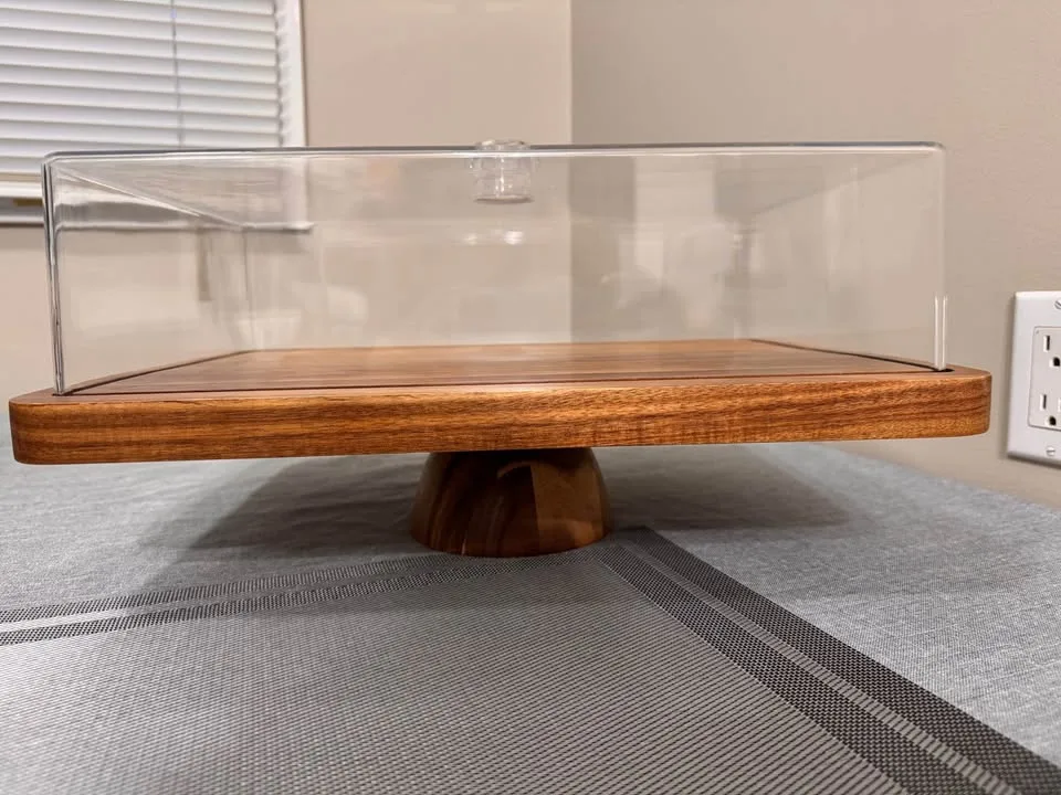 Wood Cake Stand image indicator(4)