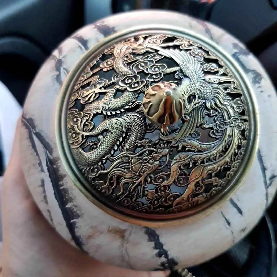 Picture Jasper Crystal incense bowl image indicator(2)