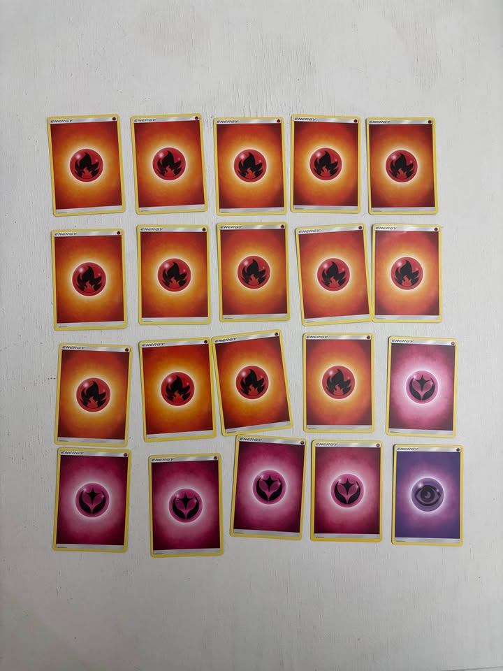 Pokémon Sun and Moon Energy Cards 105 total - photo 4