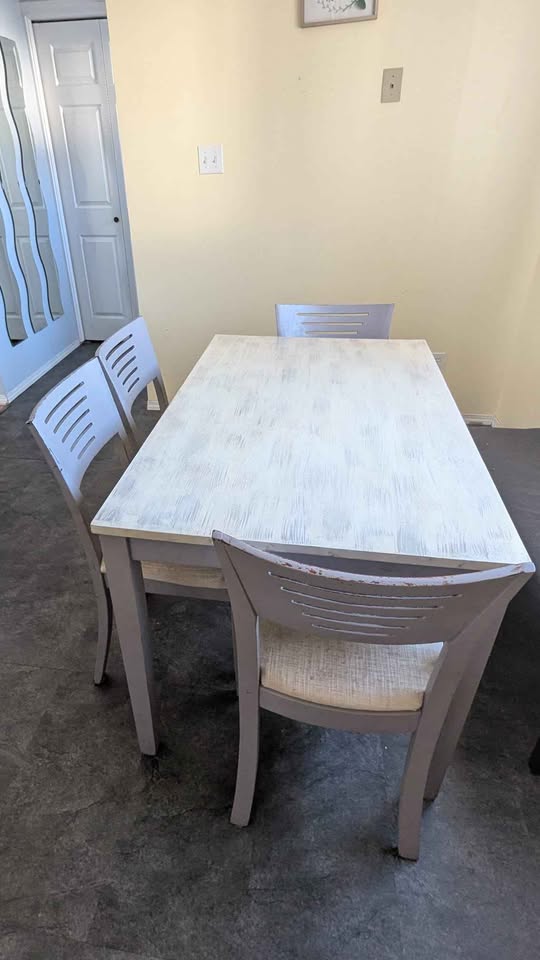 Dining table 4 chairs - photo 2