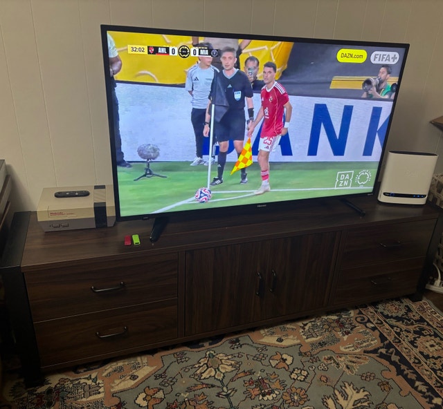 Dark Brown Tv Stand - photo 2