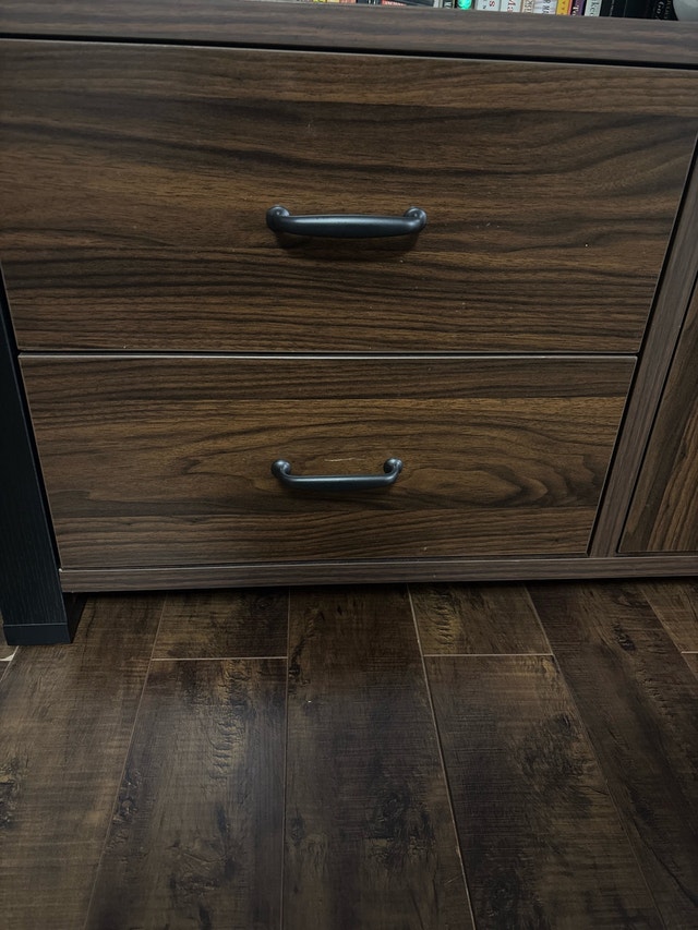 Dark Brown Tv Stand - photo 3