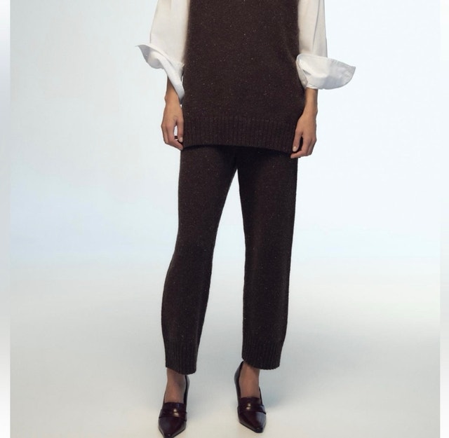 Zara Wool Blend Knit Pants- with tags - photo 3