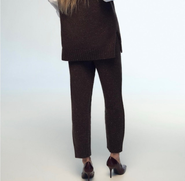 Zara Wool Blend Knit Pants- with tags - photo 5