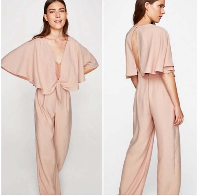 Zara Cape Jumpsuit