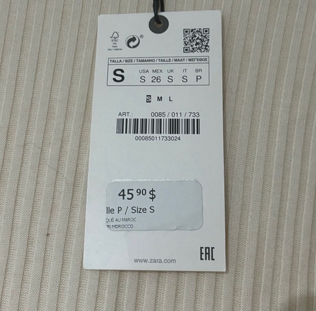 Zara Sweater- with tags - photo 2