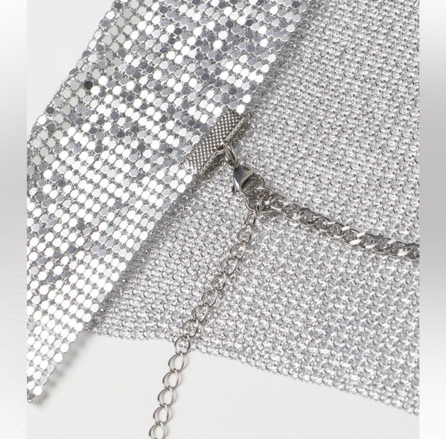 H&M Metal Halter-neck Top - with tags - photo 3