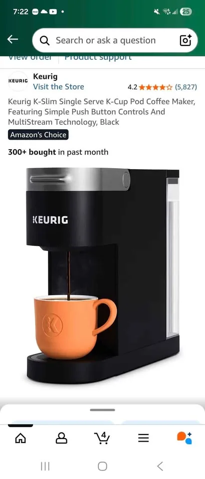 Keurig Slim Coffee Maker image indicator(3)