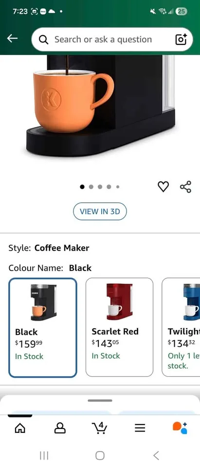 Keurig Slim Coffee Maker image indicator(4)