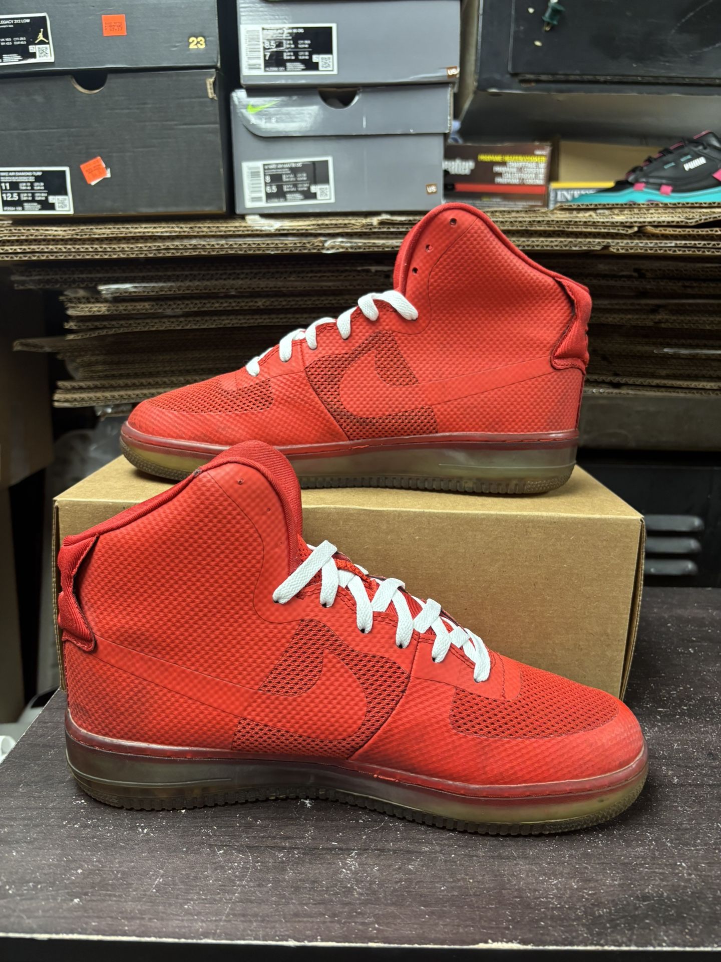 Nike Air Force 1 High Red - photo 5