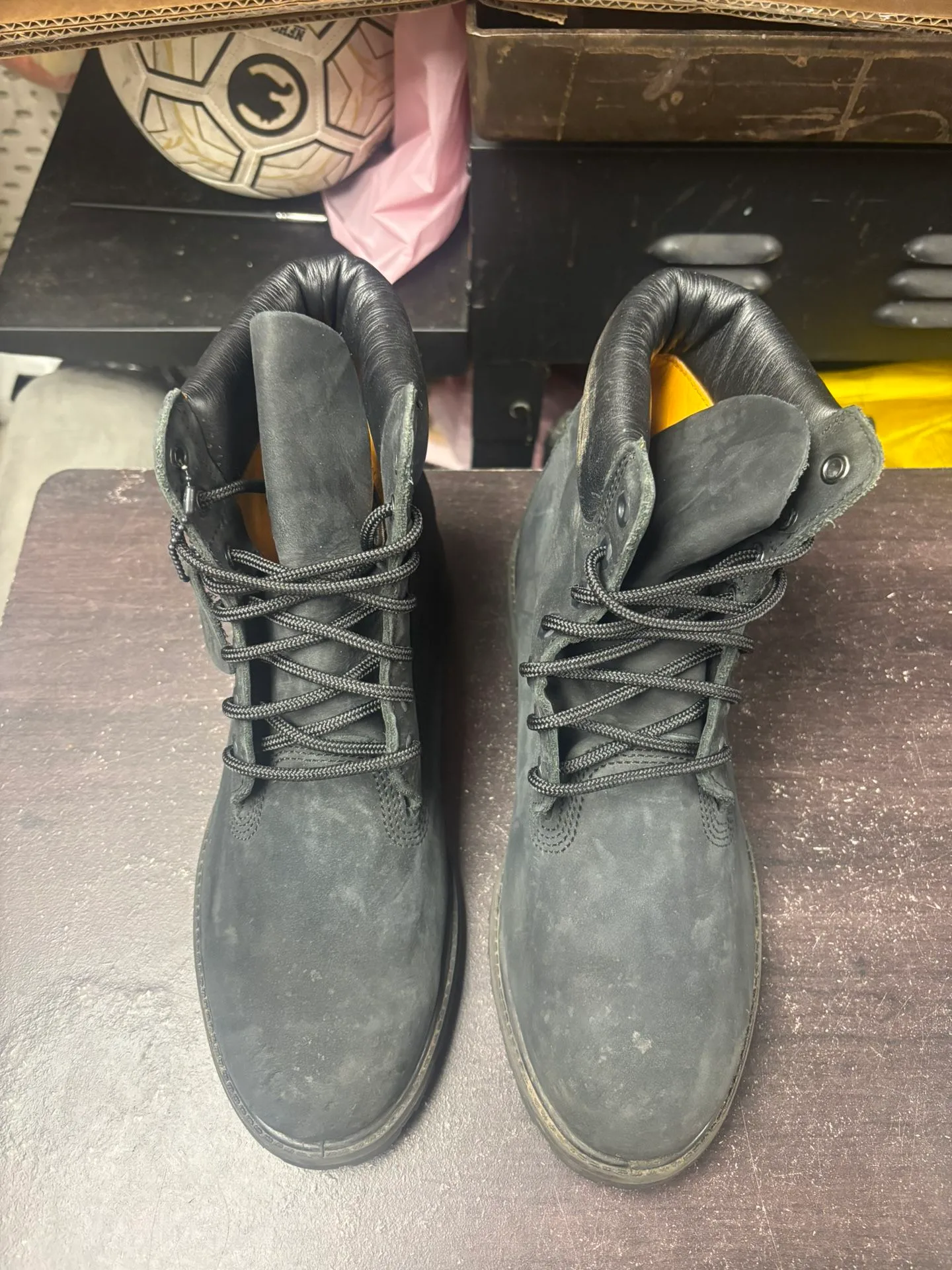 All Black Timberland Boots image indicator(2)