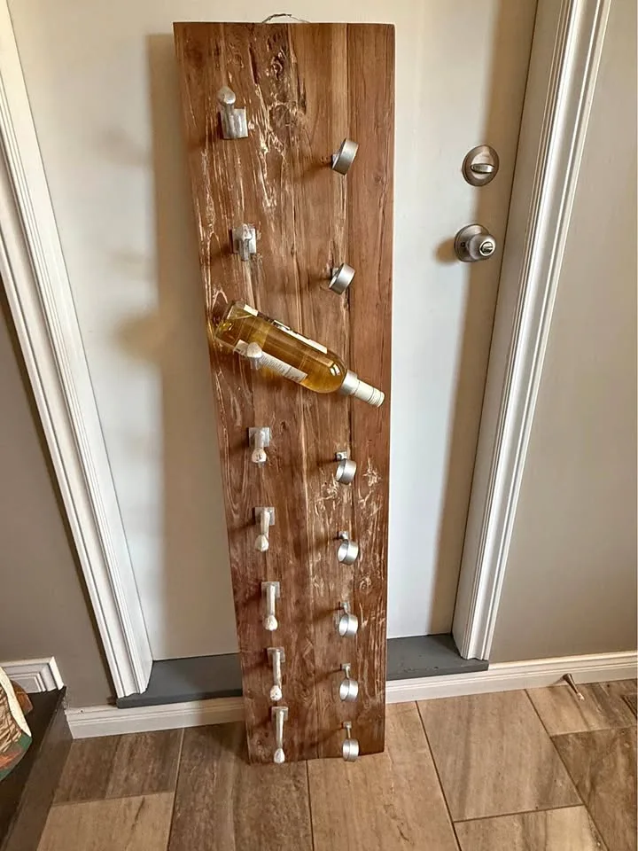 Rustic Wine Rack