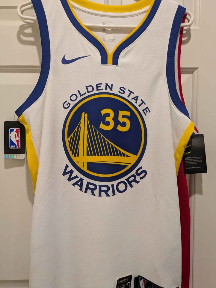 KEVIN DURANT Golden State Warriors Jersey BRAND NEW - M - photo 5