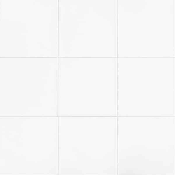 Daltile Glacier White 12 in. Ceramic Tile (11 sq. ft. / case) - photo 2