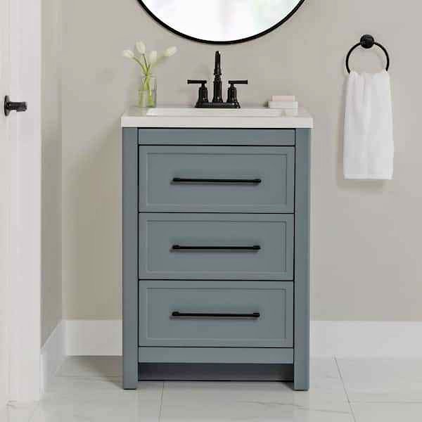 Home decoration 24 in vanity with sink