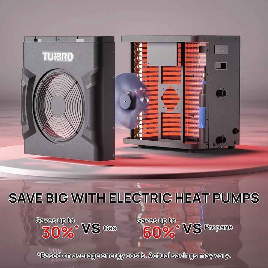 TURBRO Pool Heat Pump 20000 BTU - photo 3