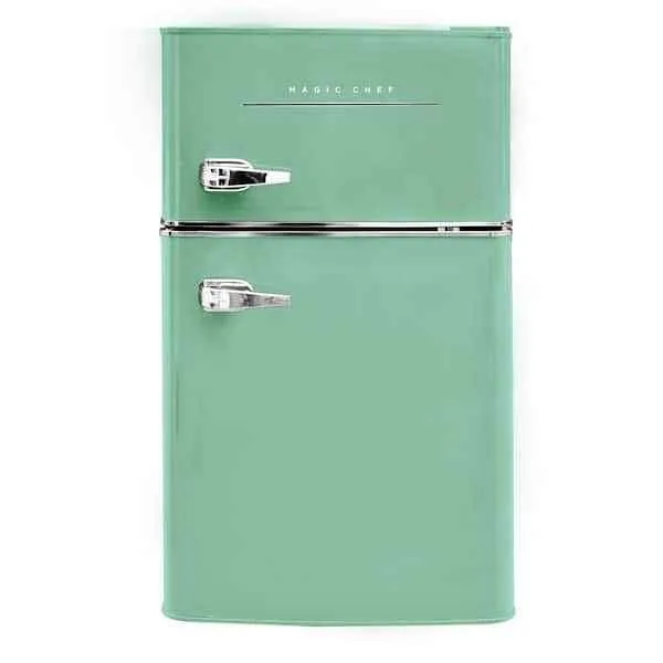 Retro 3.2 cu. ft. 2-Door Mini Fridge in Mint Green