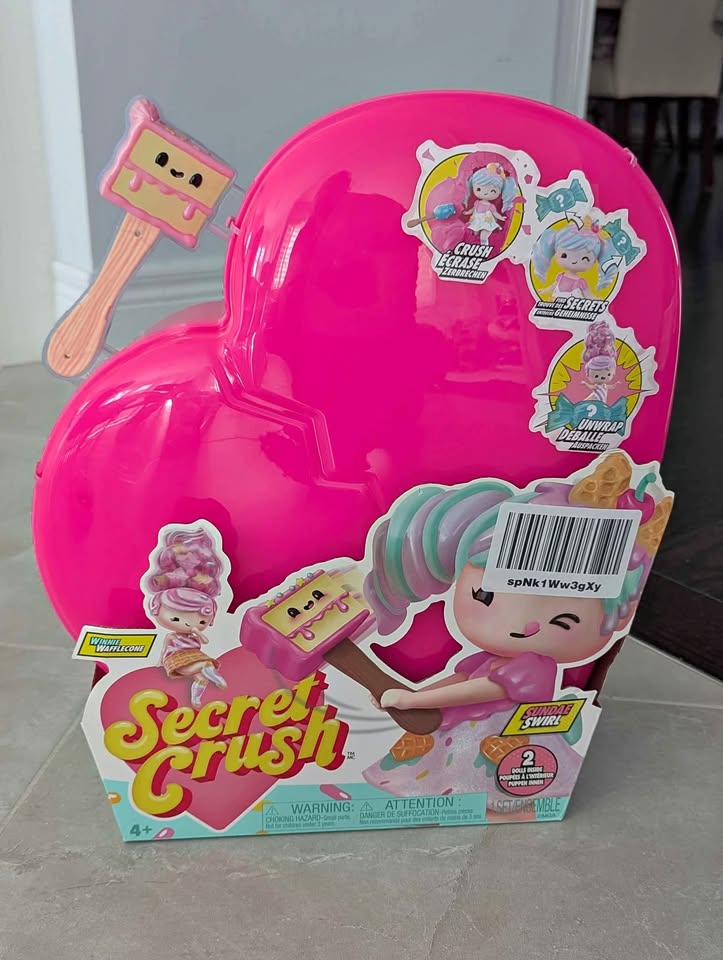 New in box Secret Crush Sundae Swirl Doll with Mini Doll