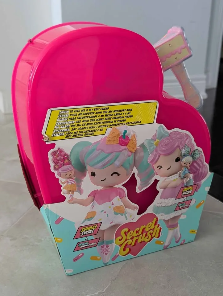 New in box Secret Crush Sundae Swirl Doll with Mini Doll image indicator(2)